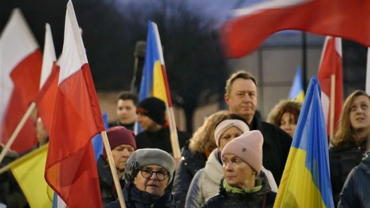 Marsz pokoju dla Ukrainy w Kwidzynie