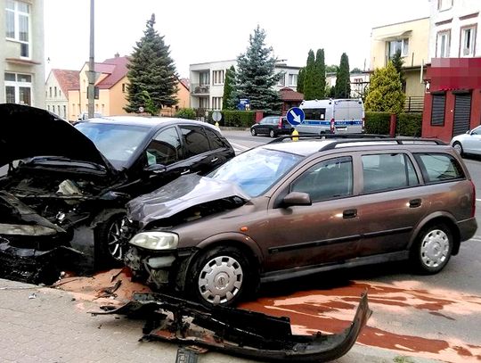 Groźny wypadek na Sztumskiej