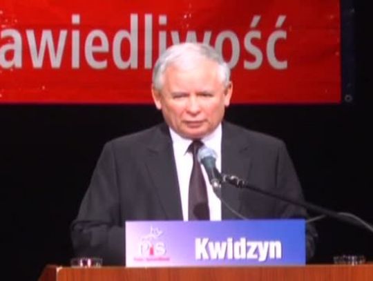 Kaczyński w Kwidzynie
