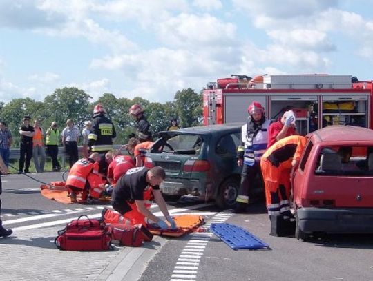 Kwidzyn – wypadek na nowym moście w Lipiankach