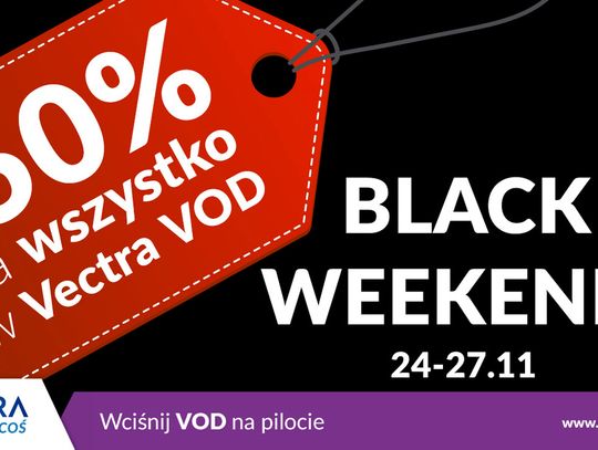 Specjalna oferta VOD Vectry na Black Friday