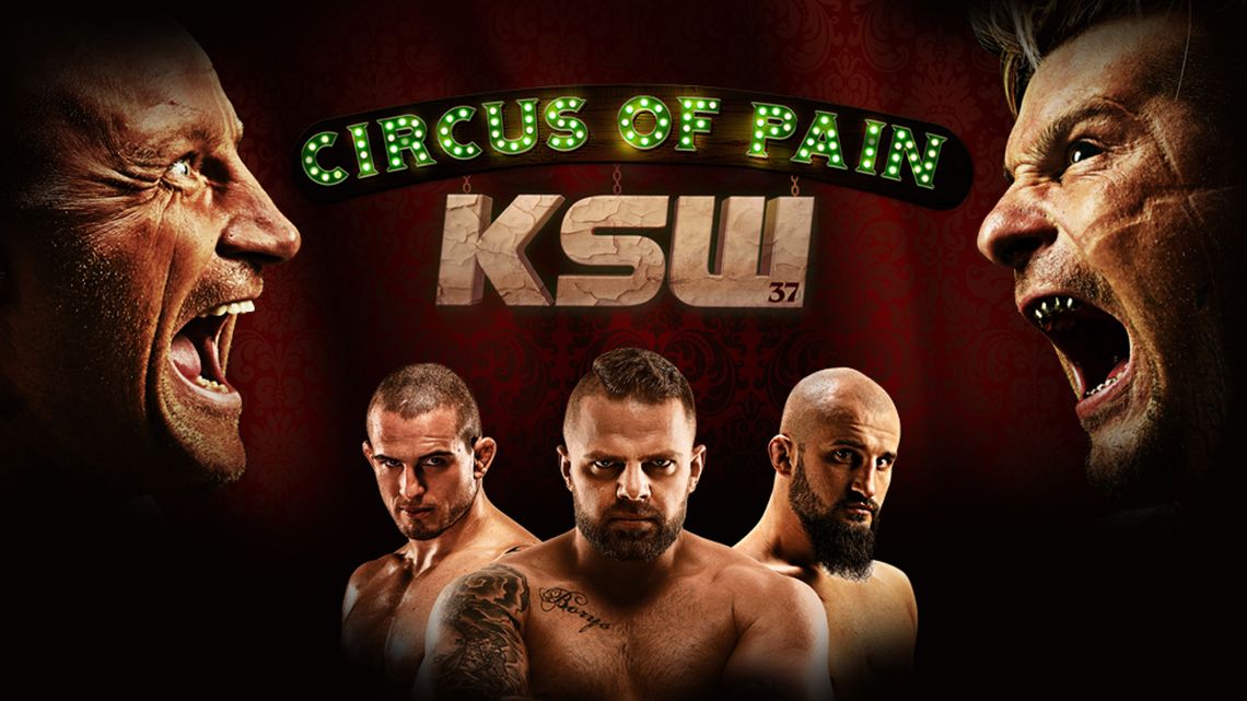 Gala KSW 37 „Circus of Pain”  w opcji pay-per-view w Vectrze