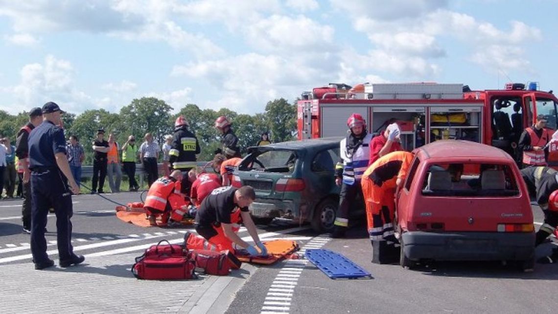 Kwidzyn – wypadek na nowym moście w Lipiankach