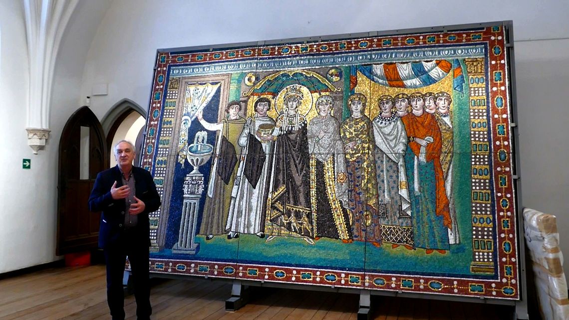 Legendarne mozaiki z Rawenny w Muzeum w Kwidzynie