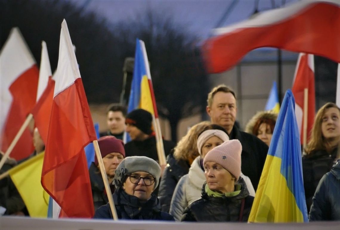 Marsz pokoju dla Ukrainy w Kwidzynie