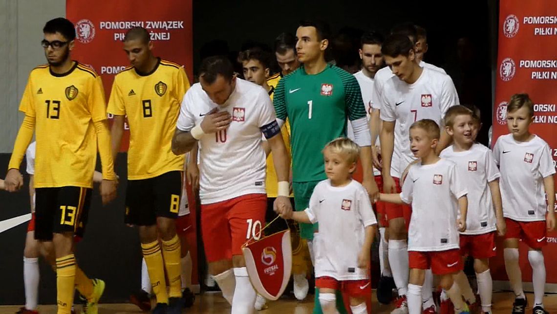 Polska pokonała Belgię 2:1 podczas meczu narodowych reprezentacji futsalu.