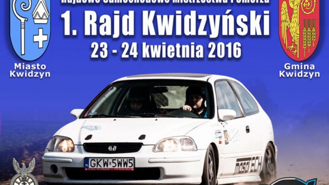 Rajd Kwidzyński startuje w sobotę