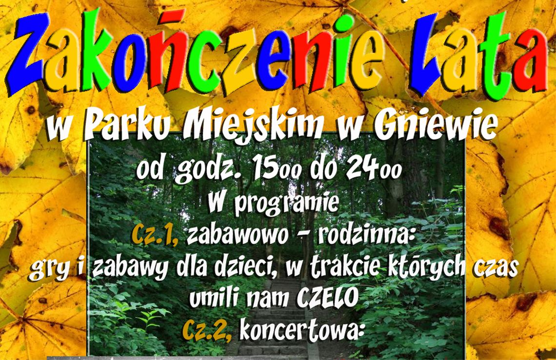 Zakończenie lata w Gniewie 